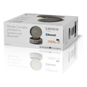 Lenco LS SERIES LS 66GY Grey Turntable Giradischi <b>Musical</b> <b>Instrument</b> Accessory - Product Image 2