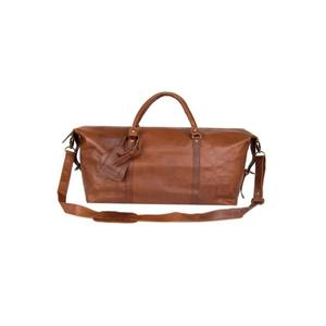 Grand sac de week-end en cuir véritable pour hommes, nouveau - Product Image 1