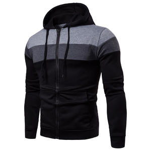 Manteau à fermeture éclair printemps et automne nouvelle mode sport pull décontracté pour hommes haut pour hommes - Product Image 1