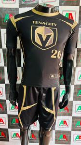 Camiseta de manga larga de algodón y LICRA con bordado personalizado para hombre, último logotipo impreso, fotos reales, calidad de Pakistán, tejido - Product Image 4