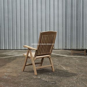 Katana เก้าอี้ไม้สัก5ตำแหน่ง Rec,ชุดเฟอร์นิเจอร์กลางแจ้งชุดสวนระเบียงโรงแรมลานระเบียงคุณภาพดีฝีมืออินโดนีเซียจีน - Product Image 6