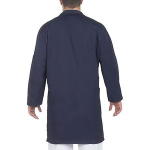 CBF Balducci Group Manteau de travail long unisexe bleu 100% coton, chemise de laboratoire industrielle, confortable et durable, fabriqué en Albanie - Product Image 3