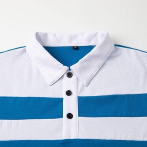 Venta al por mayor de camisas de manga corta de hombre de alta calidad de punto de algodón Anti-Pilling de secado rápido Casual Hawk Eye Sports - Product Image 3