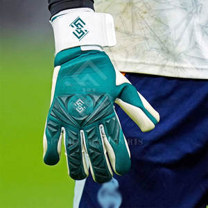 Gants de gardien de but en latex de haute qualité, très populaires, super doux, antidérapants, avec protection des doigts, couleurs personnalisées, fabriqués au Pakistan - Product Image 5