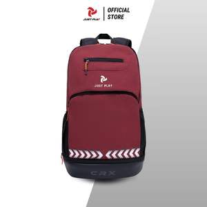 กระเป๋าเป้สะพายหลังผ้าใบใส่แล็ปท็อปใช้ได้ทั้งชายและหญิงมีซิปกันน้ำเหมาะสำหรับนักเรียนใส่ทำงาน-ใช้งานแบบสบายๆ - Product Image 1