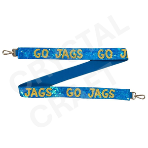 Sangle perlée tendance faite à la main Go Dodgers pour sacs à bandoulière, sac à main portable de luxe, personnalisable pour le match - Product Image 5