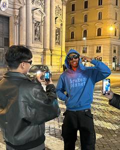 Sudadera con Capucha Unisex de Felpa Orgánica, 100% Algodón Orgánico, Sudadera con Capucha Personalizada para Hombre - Product Image 6