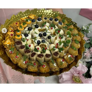 Cuenco de Metal dorado hecho a mano de la mejor calidad, cuenco antiguo para servir Chocolate, postre de Chocolate, dulces, cuenco para servidor para fiesta de boda - Product Image 3