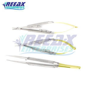 ชุดเครื่องมือผ่าตัดทางตาสำหรับผู้ป่วยโรคตาแบบกรรไกรคีมผ่าตัดโรคตาขนาดเล็ก - Product Image 4