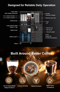 Máquina Expendedora de café TCN completamente automática para la máquina expendedora de café Grand Coffee Bean del centro comercial del aeropuerto - Product Image 6