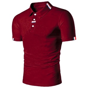 Camisas de Polo de Manga Corta para Hombre, Jersey Transpirable de Tela, Nuevo Color Sólido, Tops con Solapa - Product Image 4