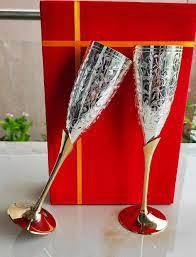 Antique Brass Wine Goblet Handmade Engraved Chalice Vintage Metal Drinking Cup Barware Wedding Gift Elegant Decorative <b>Drinkware</b> - Product Image 3