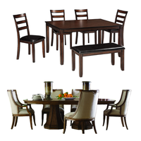Offre Spéciale : Ensemble de Salle à Manger 2-4-6 Chaises, Table et Chaises pour Hôtels et Restaurants – Meubles Indonésiens à Prix Abordable pour la Vente en Gros