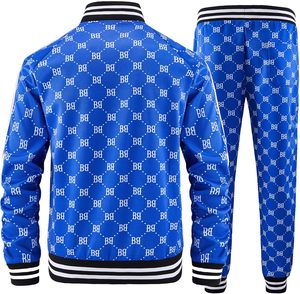 ชุดกีฬา2ชิ้นสำหรับทุกเพศฤดูใบไม้ร่วงน้ำหนักเบาระบายอากาศได้ดีชุดวอร์มผ้าฝ้าย100% ใส่กลับด้านได้ - Product Image 3