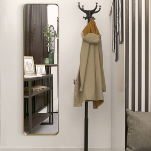 Espejo de arte decorativo para pared, espejo de pared de cuerpo entero de tamaño completo con marco de metal, compra de proveedor indio a precio al por mayor - Product Image 6