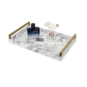 Bandeja decorativa hecha a mano para el hogar, hotel, catering, uso de bandejas para servidores de alimentos, bandeja para servir desayuno y comida - Product Image 2