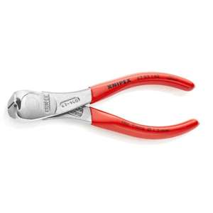 Alicates de Corte Diagonal Mecánicos Knipex con Mango Moldeado en Plástico para Sistema de Medición Métrico para Aplicaciones de Corte - Product Image 1
