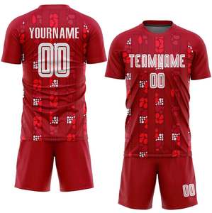 Conjunto de Jersey transpirable para adultos, ropa de fútbol cómoda y personalizada al por mayor, con uniformes deportivos, kit de fútbol y trajes de Club - Product Image 4