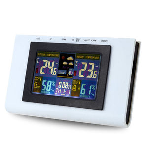 Estación Meteorológica Digital Inalámbrica TS-H127G con Pantalla LCD, Registrador y Controlador de Temperatura Interior, Plástico ABS - Product Image 1
