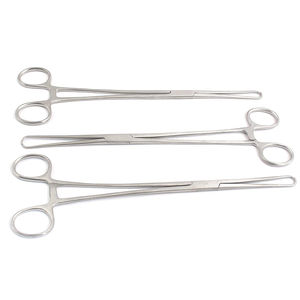 Fórceps de tenáculo de grado médico para un agarre preciso en obstetricia y ginecología - Product Image 1
