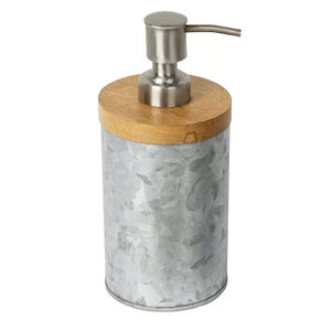Distributeur de savon en aluminium finition nickel argenté - Product Image 4