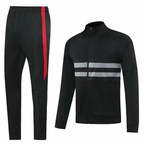 2024 vente en gros en plein air décontracté hommes vêtements deux pièces Joggers sport survêtement ensemble sweats à capuche et pantalons de survêtement personnalisés - Product Image 4