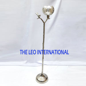 Bougeoir en métal en acier inoxydable plaqué cuivre Pot de bougie unique en béton Forme ronde Design Lot de 2 - Product Image 3