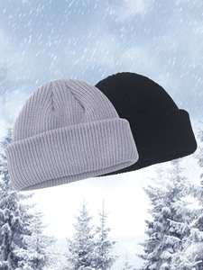 Unisex Customizable 100% Wool Winter Beanie Hat 3D Embroidery New Full Customization for Beach Business Wear Breathable Made - Product Image 4