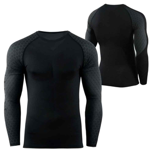 Wholesale Rash Guard <b>Men</b> Women Long Sleeve Quick Dry Protection <b>For</b> <b>Swimming</b> Fitness Training <b>for</b> <b>men's</b> custom <b>for</b> logo design - Product Image 4