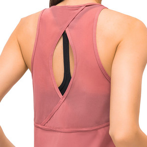 Nuevo Estilo en Stock: Camiseta sin Mangas para Mujer, Transpirable, Informal, de Jersey de Algodón, para Gimnasio, con Logotipo Frontal - Product Image 5