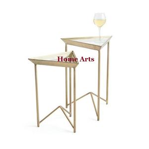 Plateau à thé et café Hotelware de la meilleure qualité Plateau de service en métal et en verre au design merveilleux pour les meilleures ventes - Product Image 3