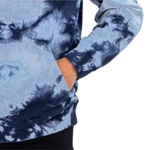 Sudadera con Capucha Extra Grande de Algodón 100% Teñida y Bordada Personalizada para Hombre, Ropa de Invierno Cómoda y Elegante, Color Personalizado - Product Image 2