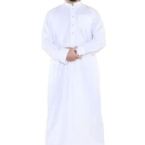 Breathable thobe men muslim sweat absorbent and lightweight for a super soft feel islamic thobe ensuring unmatched comfort