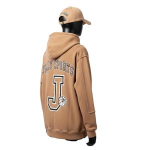 Sweat à capuche zippé pour femme, en molleton brossé de qualité supérieure 320 GSM, coton et polyester, design chaud avec panneaux, logo brodé, sweat à capuche zippé basique - Product Image 5