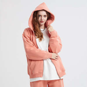 Sweats à capuche de qualité supérieure 300 GSM Sweatshirts unisexes lourds Usine directe en gros Impression de logo personnalisé Vêtements en vrac - Product Image 5