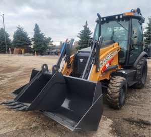 Chargeuse-pelleteuse 580N EP 2023 avec moteur FPT, moteur diesel, charge nominale de 9 tonnes - Faible nombre d'heures de fonctionnement - Product Image 1