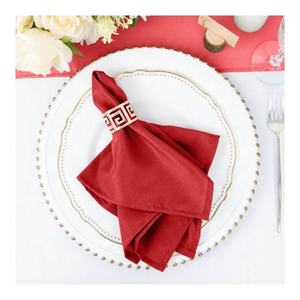 Offre Spéciale grisâtre Simple petit coin Floral brodé écologique 100% pur coton nettoyage personnalisé sublimation serviettes vierges - Product Image 5