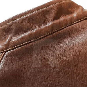 Chaqueta de Cuero Genuino para Hombre, Calidad Premium, Prenda Exterior Duradera, Corte Ajustado, Chaqueta de Cuero Elegante para Uso Diario - Product Image 6