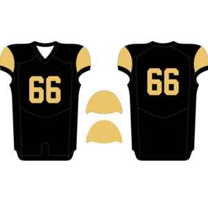 Maillot de football américain classique personnalisable, respirant et grande taille avec manches courtes et PCS-R-11 de service OEM - Product Image 2