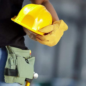 Guantes de conductor de cuero de vaca Guantes de jardín, perfectos para el trabajo general de almacén de conducción de camiones - Product Image 5