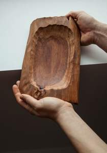 Tabletop Dinnerware Resin/<b>Wood</b> Salad Bowl New Design Serving Bowl Handmade Home/Garden Dinnerware Bowl Customization Kitchenware - Product Image 6