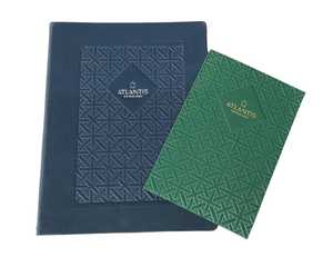 Sang Trọng Ý PU Da Đơn Chủ Bền Nhà Hàng <span class=keywords><strong>Menu</strong></span> Bao Gồm Cho Khách Sạn Nhà Hàng Rượu Vang Thanh Chương Trình Khuyến Mãi Thư Mục Bán Hàng - Product Image 2