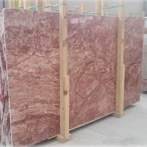 Dalle de travertin rouge, carreaux de travertin Rose turc, poli mat, rodé, finition 2cm d'épaisseur 3cm, dalle épaisse fabriquée en turquie - Product Image 1