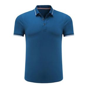 T-shirt d'été à manches courtes respirant à séchage rapide pour polo de golf décontracté pour hommes 100% coton à motif solide - Product Image 6