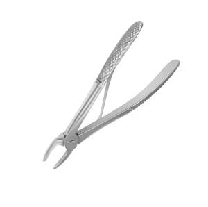 Mini fórceps quirúrgicos dentales manuales Alicates de extracción de dientes de acero inoxidable con instrumentos quirúrgicos de patrón inglés - Product Image 1