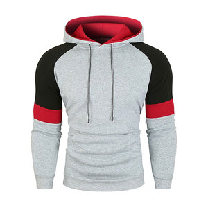 Sweat-shirts décontractés pour hommes en coton 100% doublé polaire, coupe classique, couleur personnalisée, anti-boulochage, motif uni, haute qualité - Product Image 1