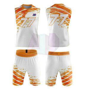 Ensemble de maillot et short de compression 7v7, léger, durable, respirant, séchage rapide, tissu 100% polyester, conçu pour une performance accrue - Product Image 1
