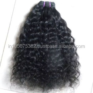 ผมต่อแบบไม่ผ่านกระบวนการผมมนุษย์แบบเรีมี่ผมต่อแบบไม่ผ่านกระบวนการผมตรงจากโรงงานอินเดีย100G ราคาไม่แพง - Product Image 1