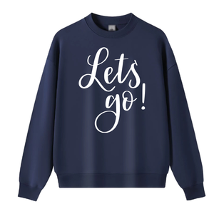 Sweat-shirt à col rond en molleton pour homme, printemps-automne, ample, manches longues, 100% coton, anti-boulochage, logo frontal, ODM, 420g - Product Image 3