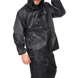 Conjunto de pantalón impermeable y ligero para la lluvia, venta al por mayor, equipo de pesca y motocicleta con cierre de cremallera, logotipo frontal sólido para invierno - Product Image 3